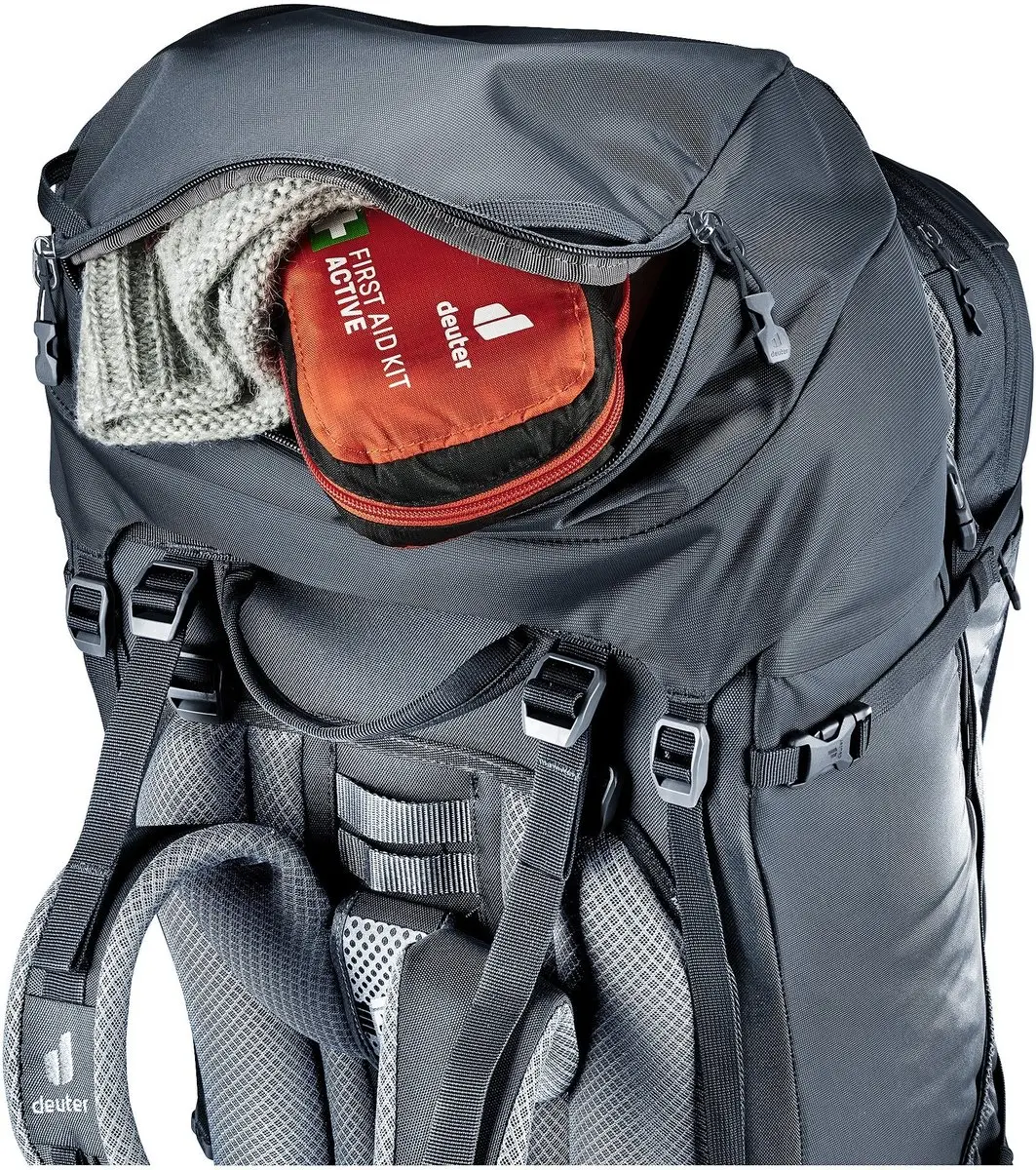 Deuter Voyager 60 Rugzak - 60L - Zwart - afbeelding 3 van 6
