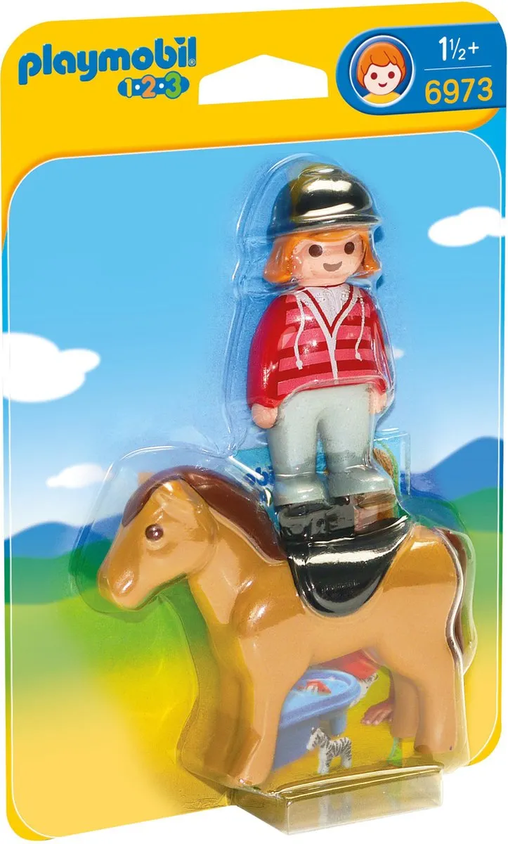 Playmobil Ruiter met Paard 6973 - Multicolor