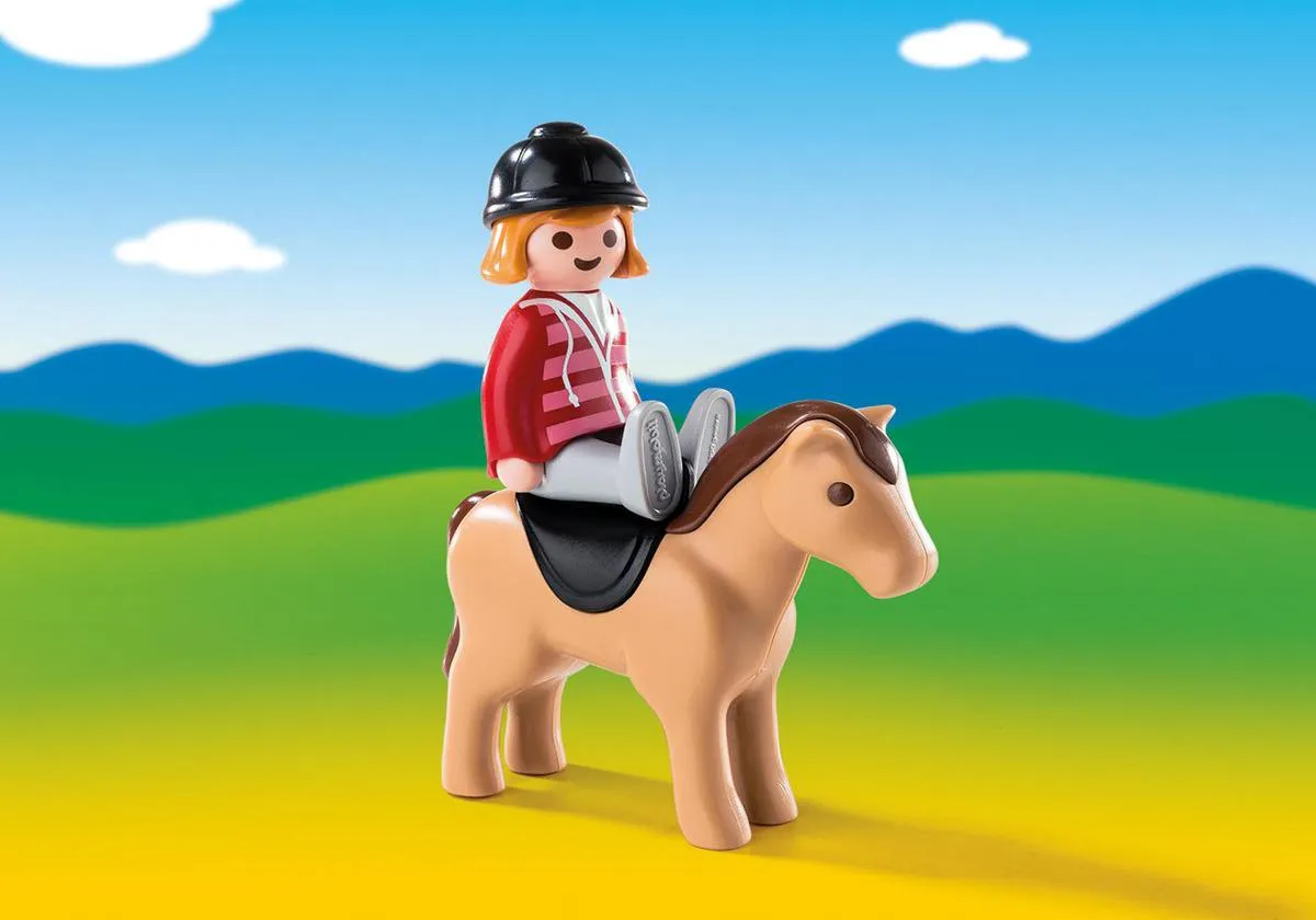 Playmobil Ruiter met Paard 6973 - Multicolor