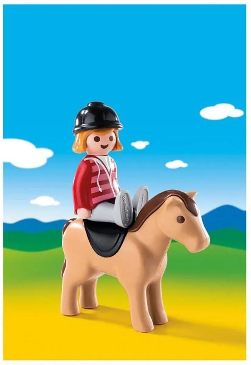 Playmobil Ruiter met Paard 6973 - Multicolor - afbeelding 6 van 6