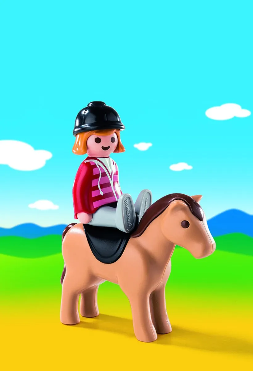 Playmobil Ruiter met Paard 6973