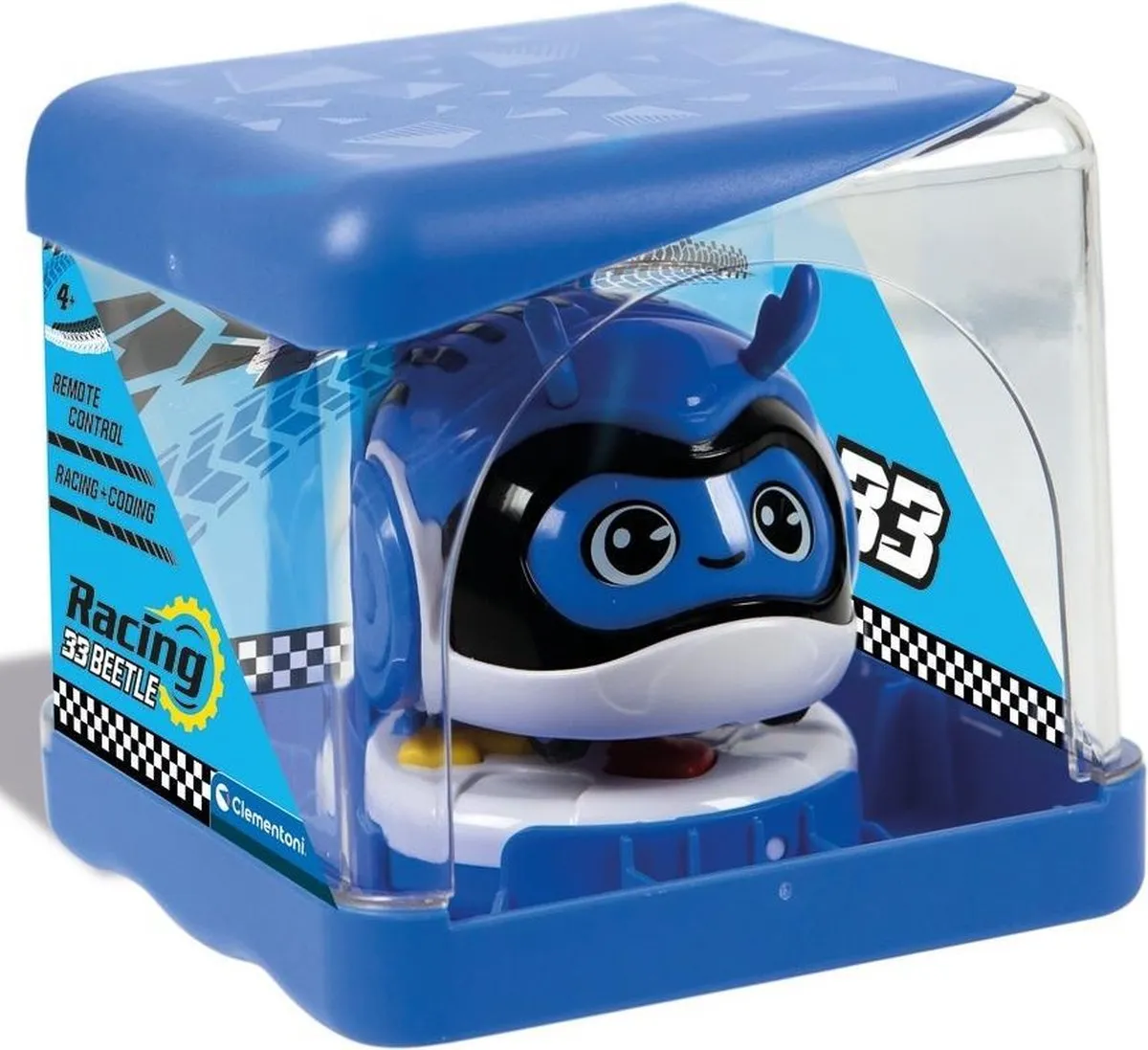 Clementoni Robot Kever Junior 11,5x11,5cm - Blauw
