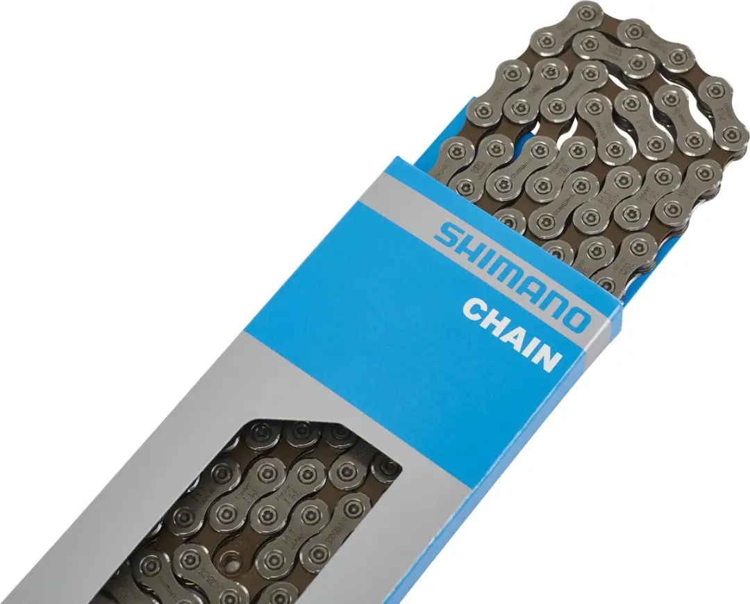Shimano 10-speed Mountainbike Ketting 116 Schakels - Zilver/Chroom - afbeelding 6 van 6