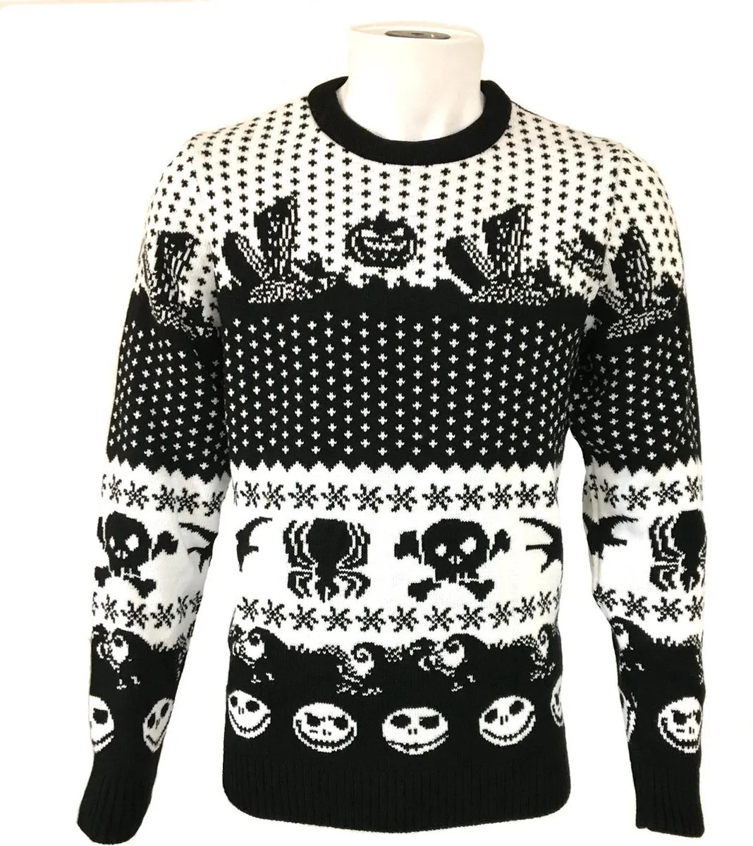 Disney The Nightmare Before Christmas Kersttrui S