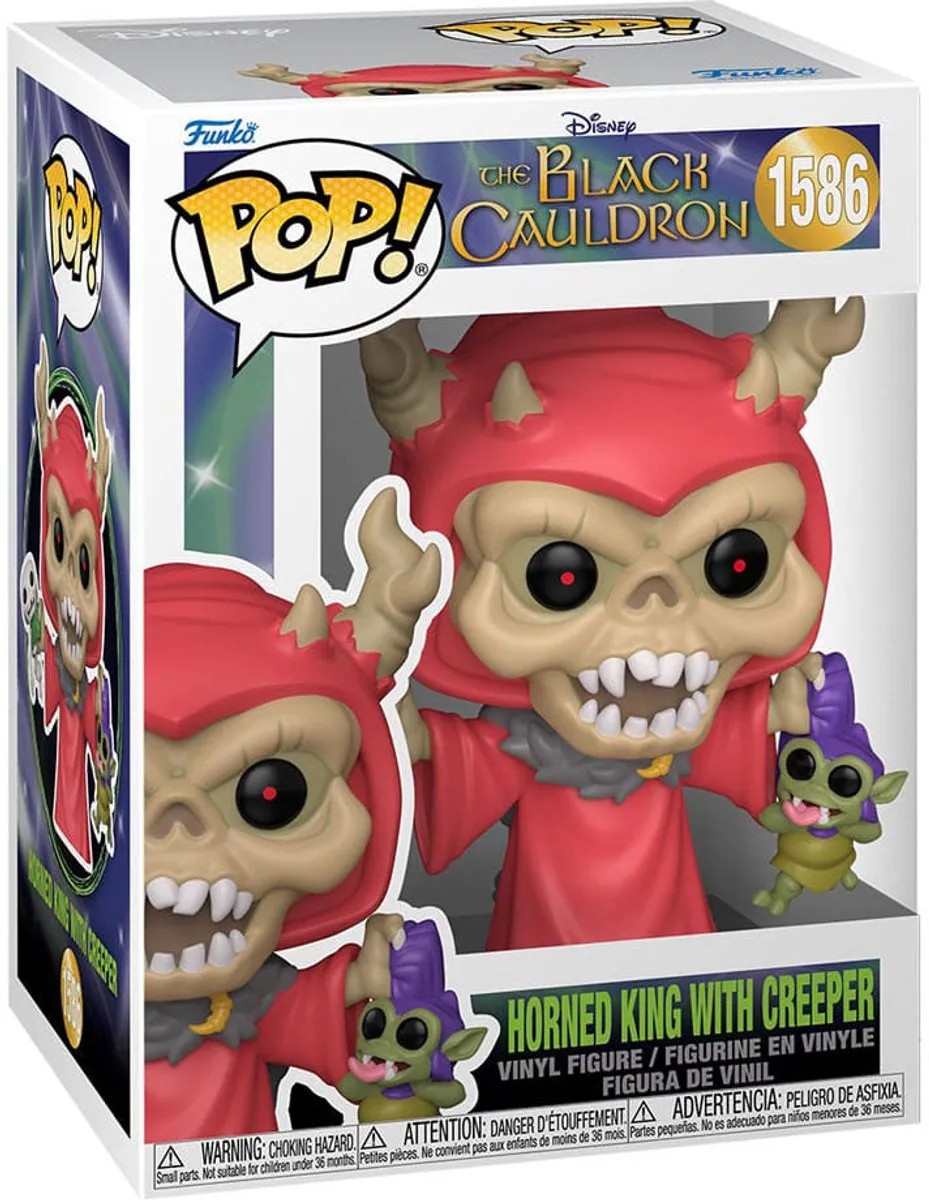 Funko Pop! Taran und der Zauberkessel Horned King with Creeper