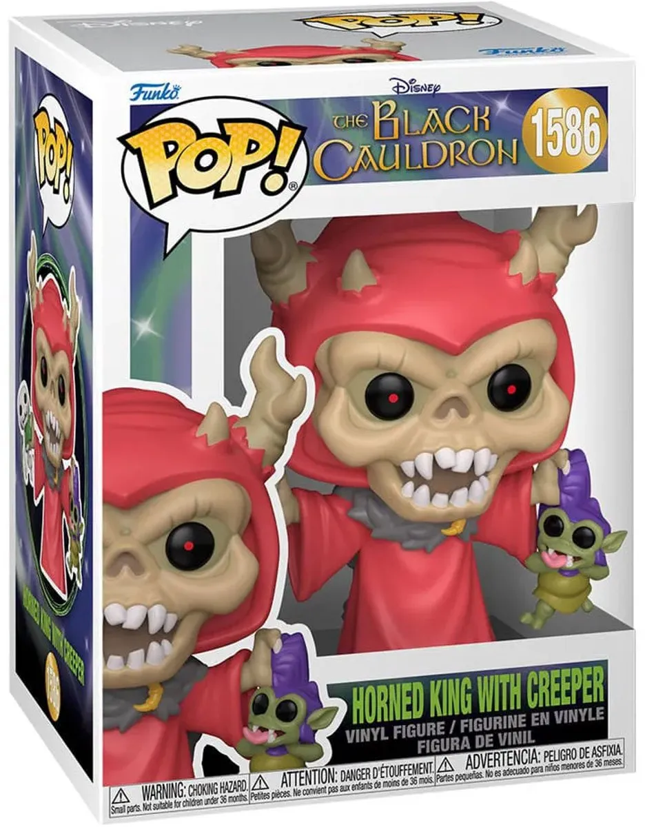 Funko Pop! Taran und der Zauberkessel Horned King with Creeper - 1586