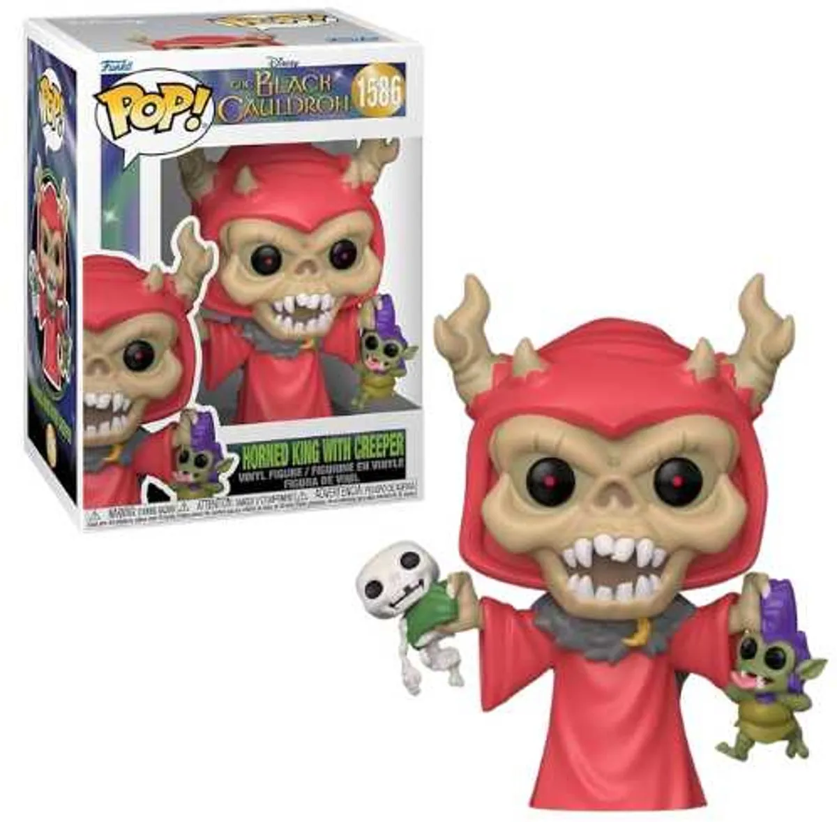 Funko Pop! Taran und der Zauberkessel Horned King with Creeper - 1586