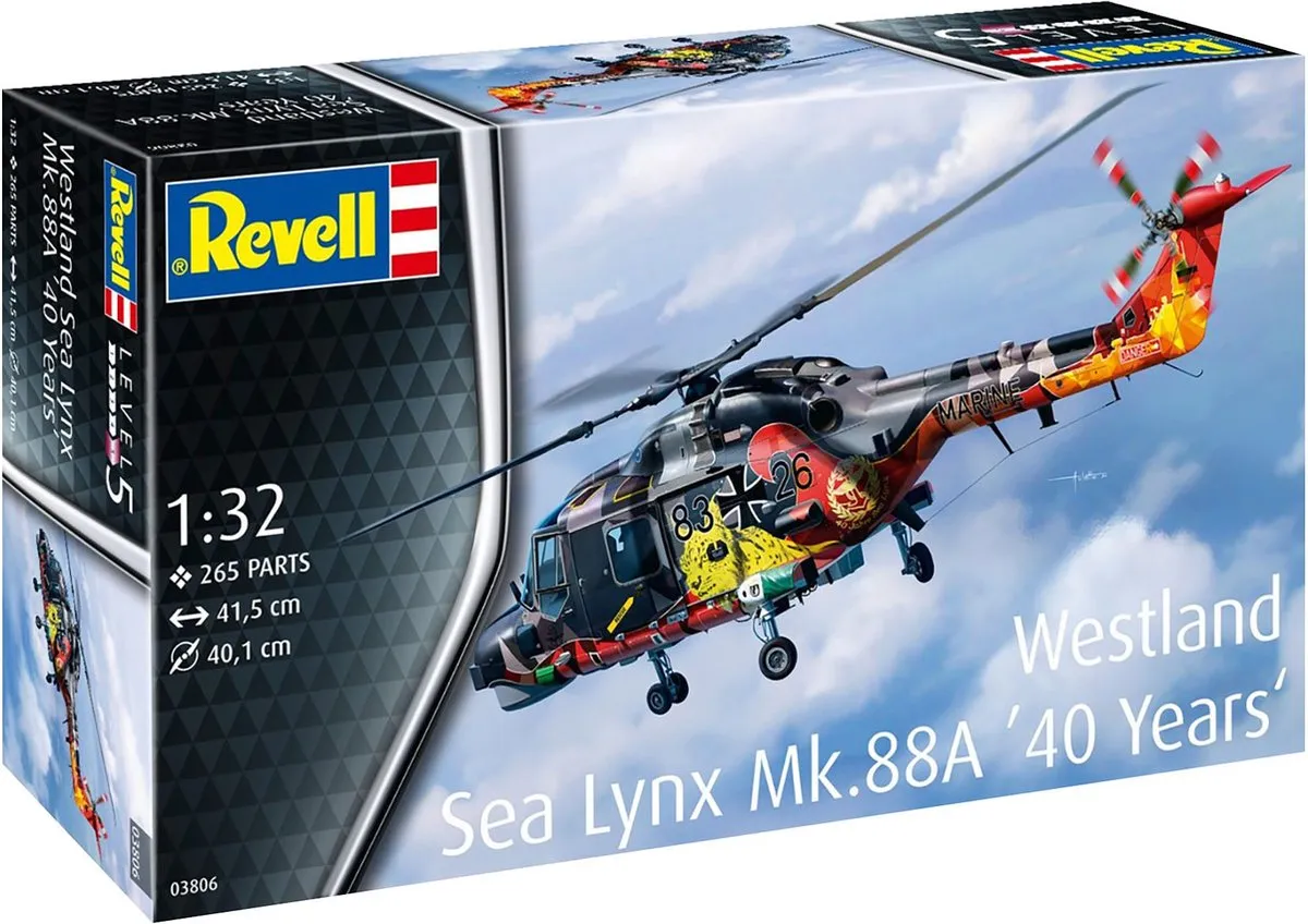 Revell 03806 Westland Sea Lynx MK.88A Modelbouwpakket