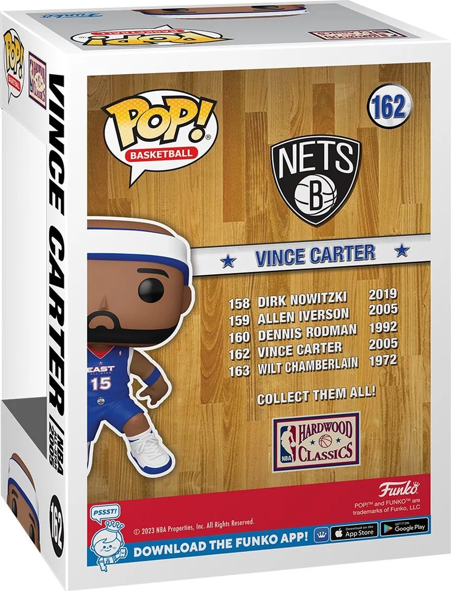 Funko Pop Basketball Legends Vince Carter #162 - Multi