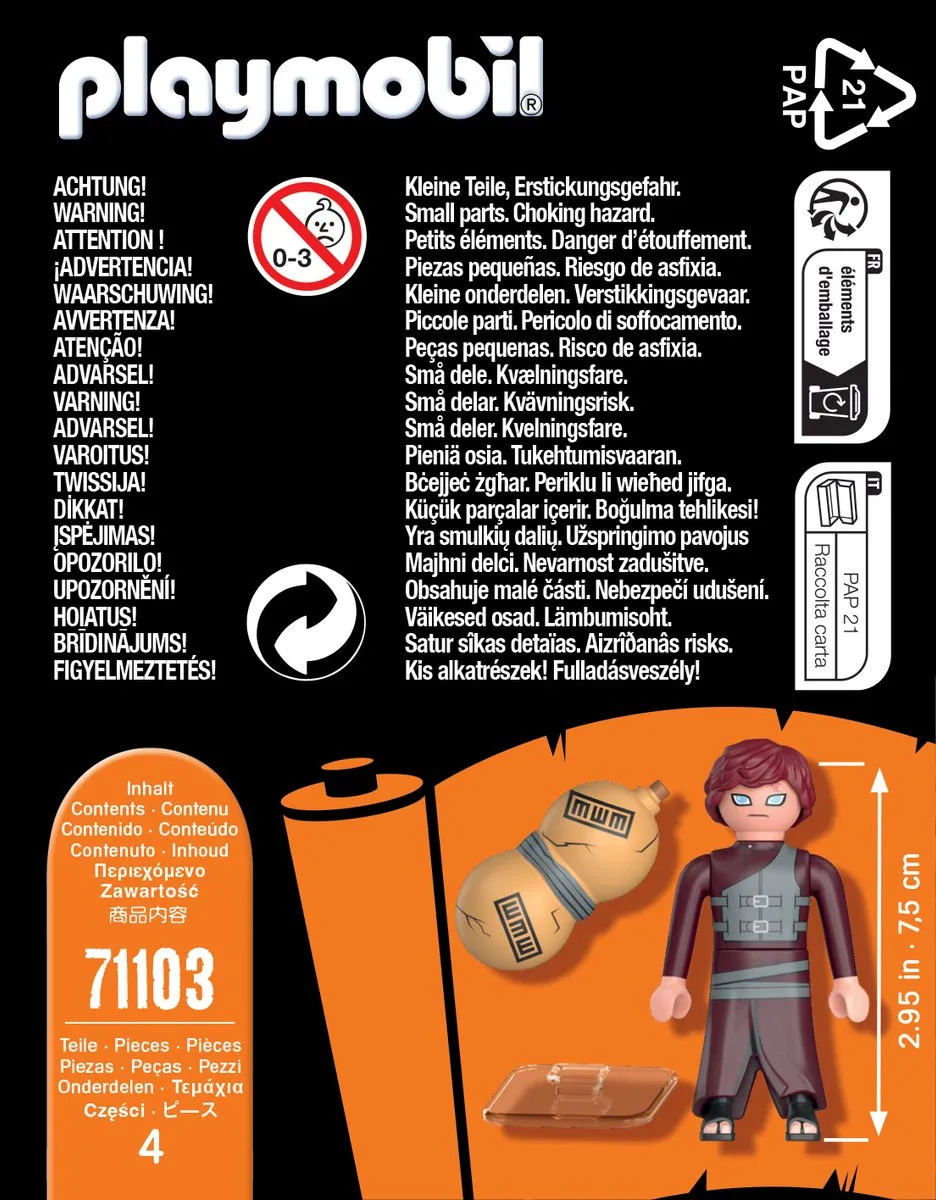 Playmobil Naruto Gaara 71103