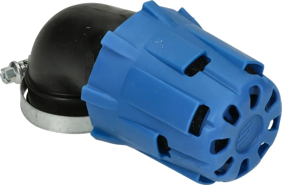 Polini Blue Air Box Small Luchtfilter 37mm Haaks