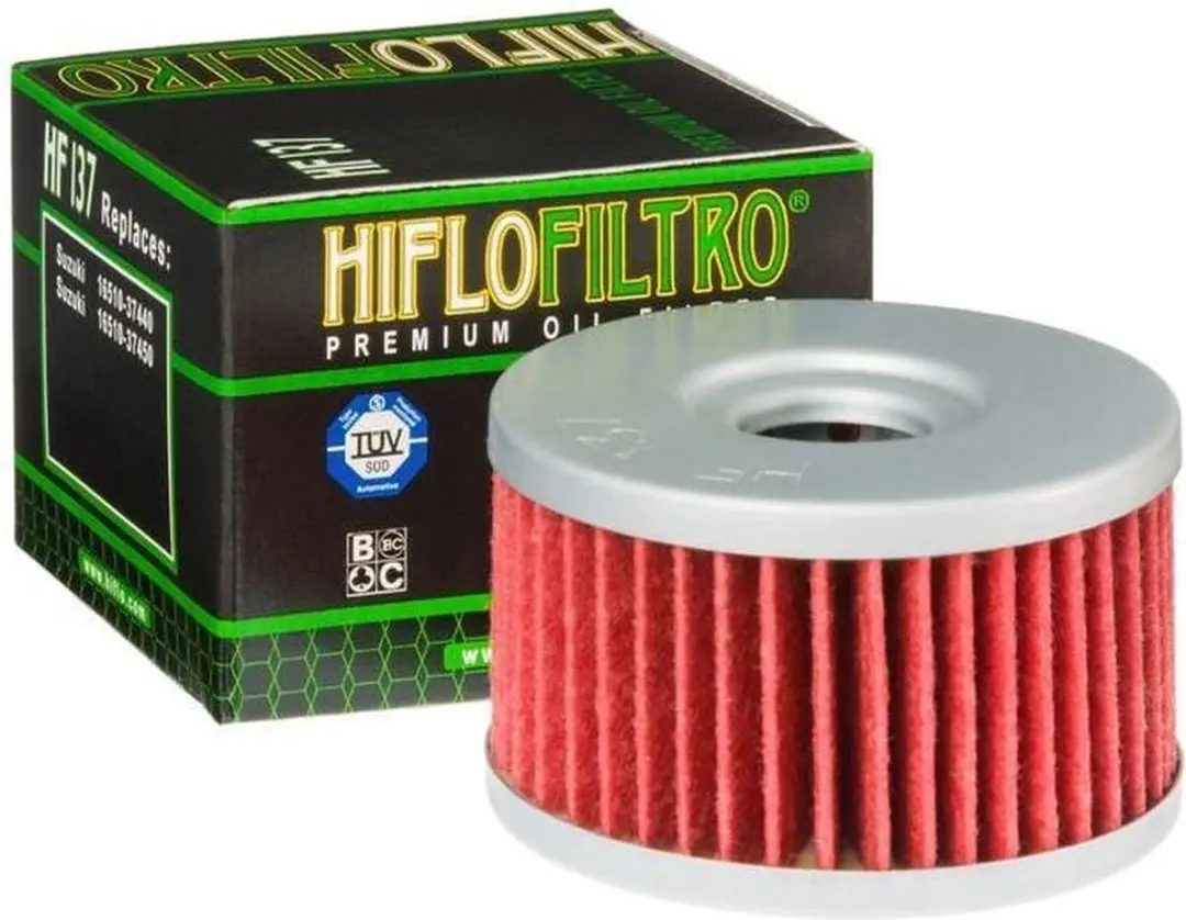 Filtre à huile Hiflofiltro pour Moto Suzuki 650 DR 1991 à 1995 HF137 Neuf