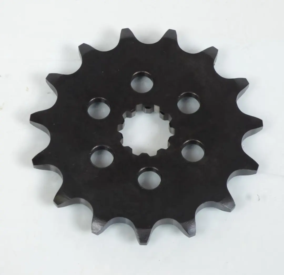 Pignon de sortie de boite Sunstar pour Quad Suzuki 230 LTS 1985 à 1990 15 dents