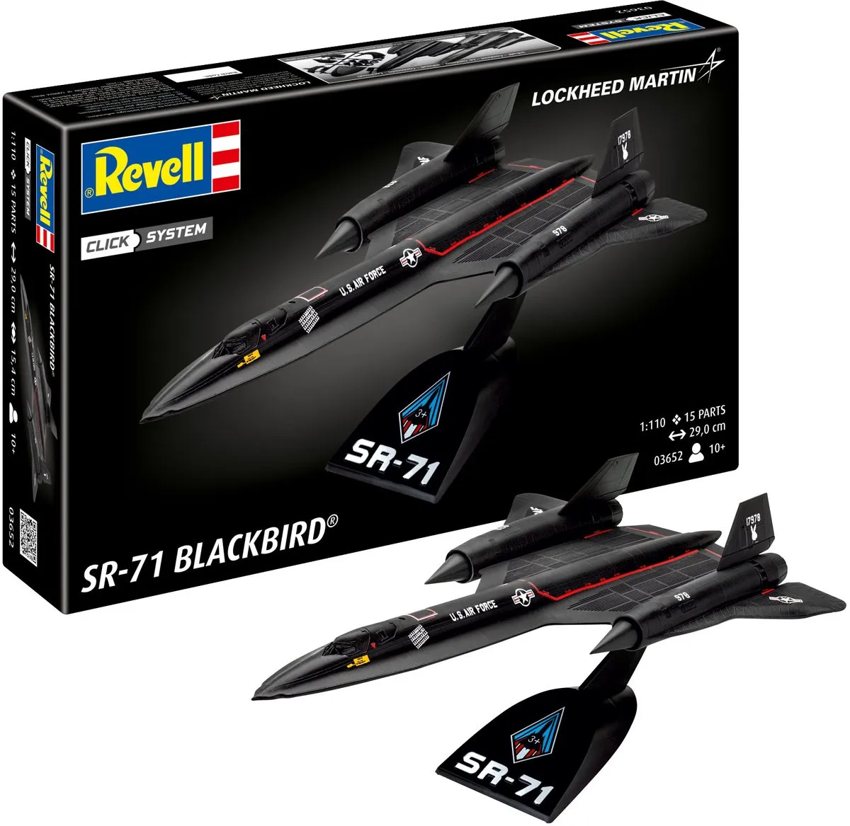 Revell 03652 Lockheed SR-71 Blackbird Modelbouwpakket