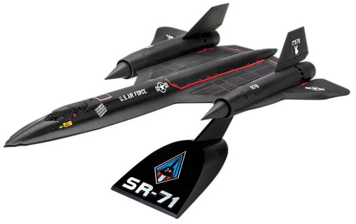 Revell 03652 Lockheed SR-71 Blackbird Modelbouwpakket - 1:110 - Zwart