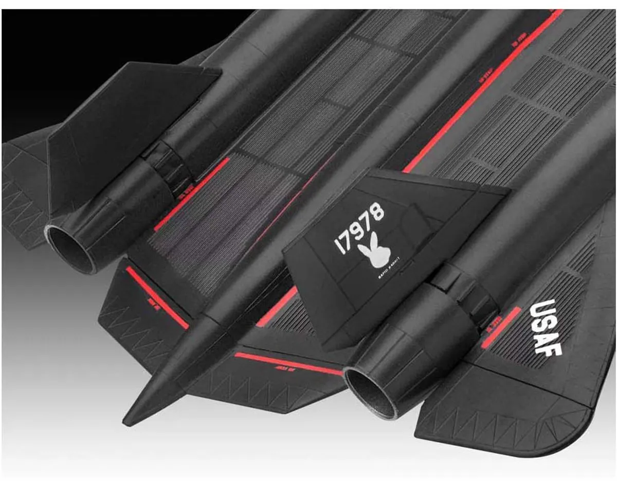 Revell 03652 Lockheed SR-71 Blackbird Modelbouwpakket - 1:110 - Zwart
