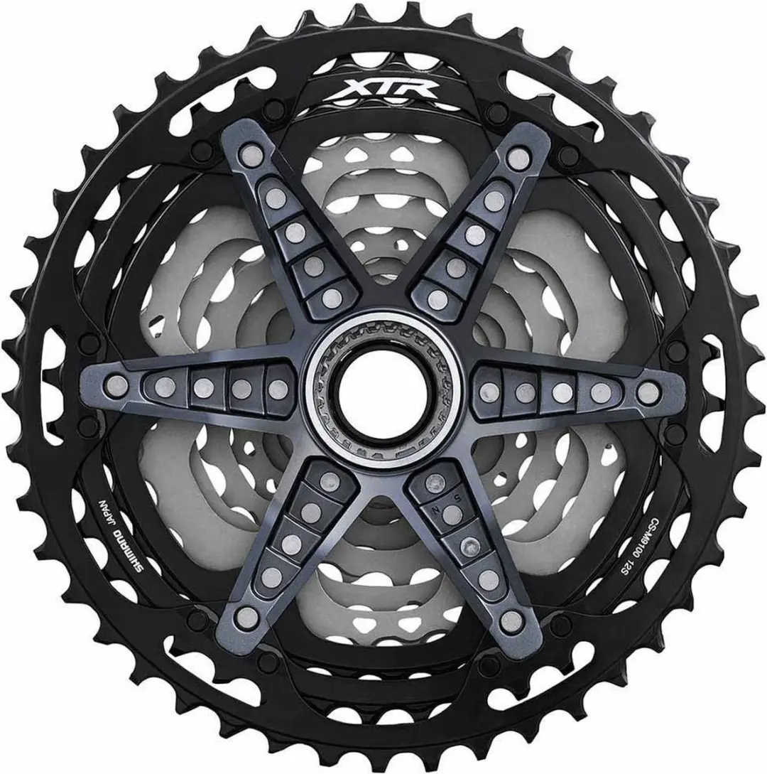 Shimano XTR M9101 Fietscassette 12-speed 10-45t - Zilver