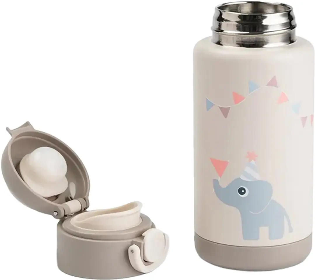 Done By Deer Geïsoleerde Drinkfles 0.34L - Beige