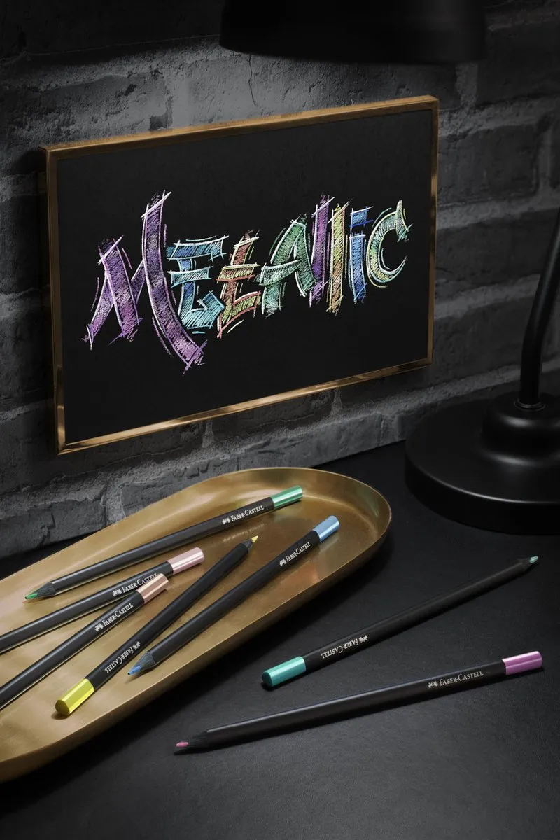 Faber-Castell FC-116415 Kleurpotlood - 12 Metallic