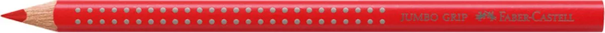 Faber-Castell Jumbo GRIP nr. 21 Licht Geraniumrood Potlood