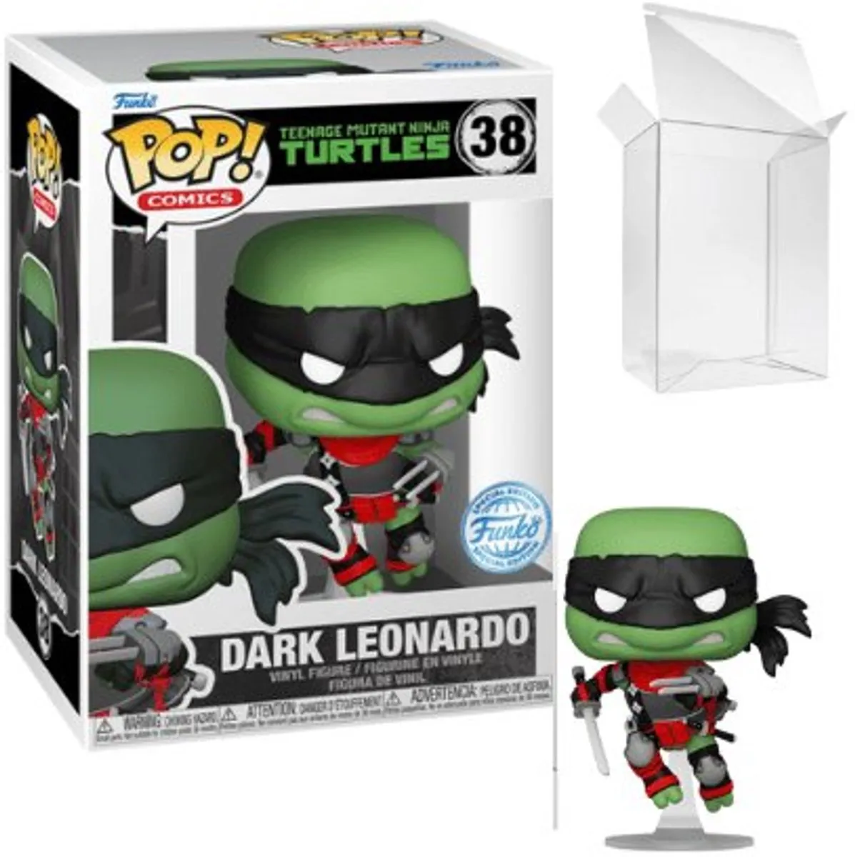 Funko Pop! TMNT Dark Leonardo #38 Special Edition
