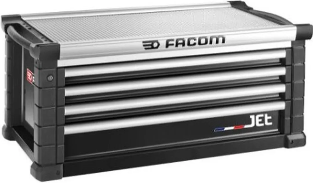 Jet Topcase 4 Laden M4 Zwart