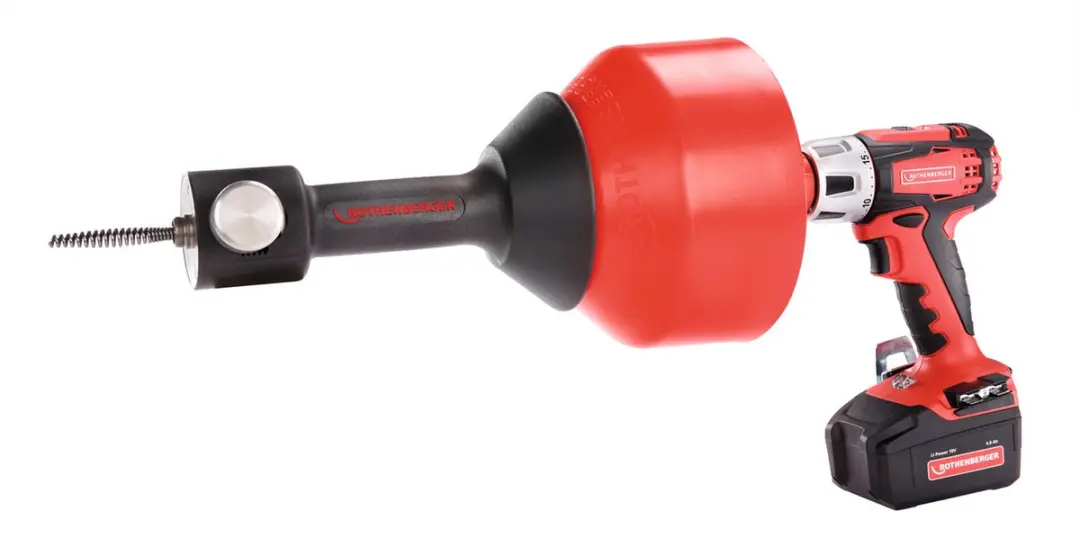 Rothenberger Rospimatic CL Spiraal 8mm 7,5m - 3 Opzetstukken