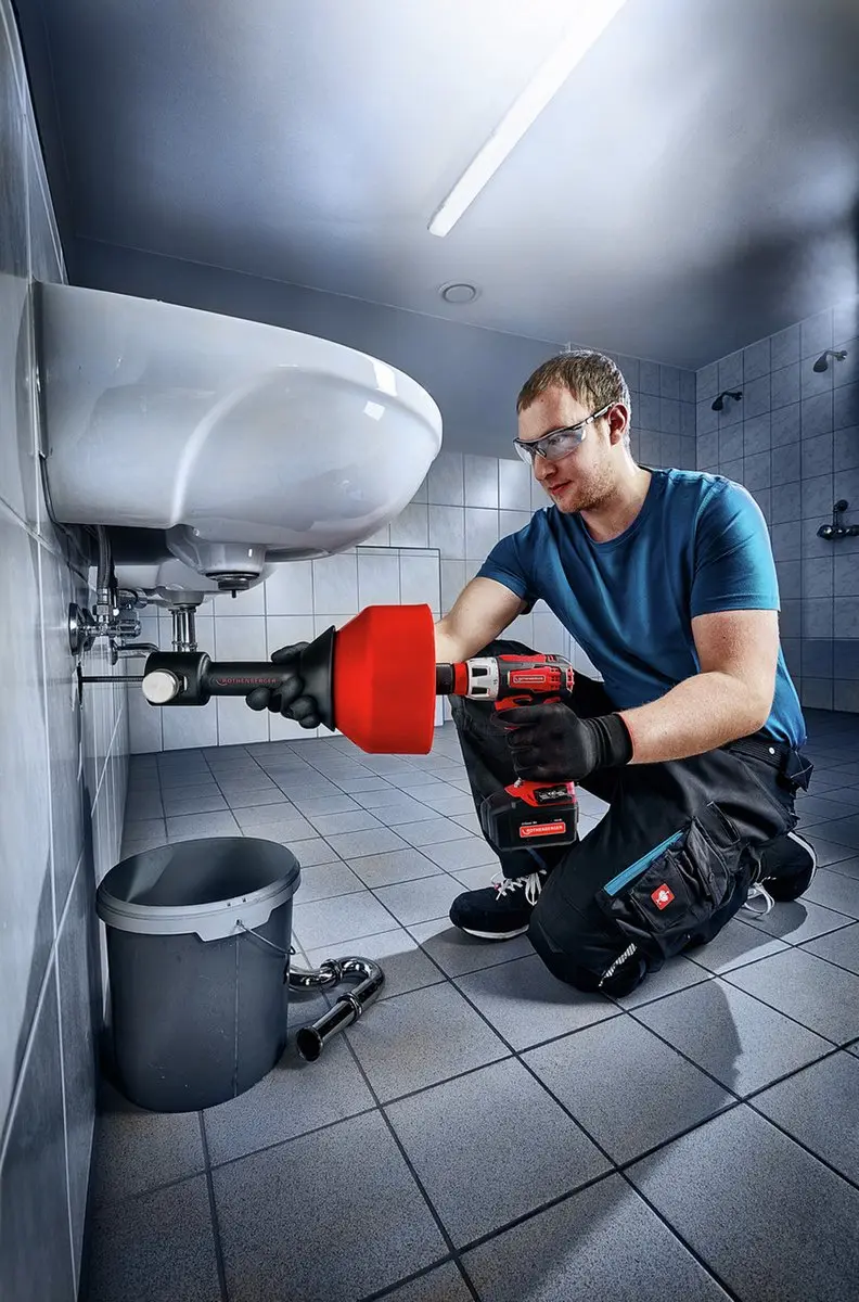 Rothenberger Rospimatic CL Spiraal 8mm 7,5m - 3 Opzetstukken - afbeelding 6 van 6