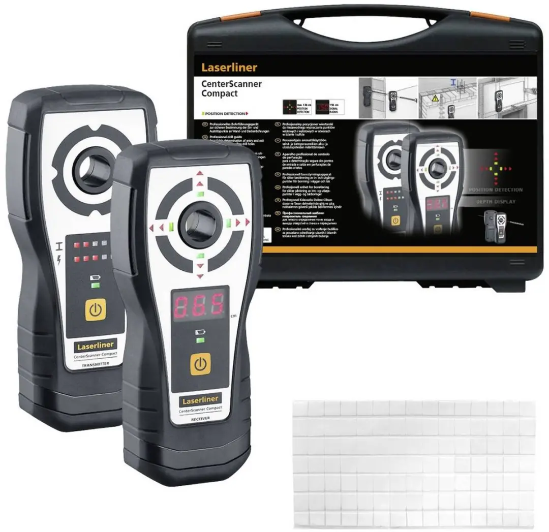 Laserliner 075.400A Elektronica, Sanitair Professionele boorgeleider voor het ve