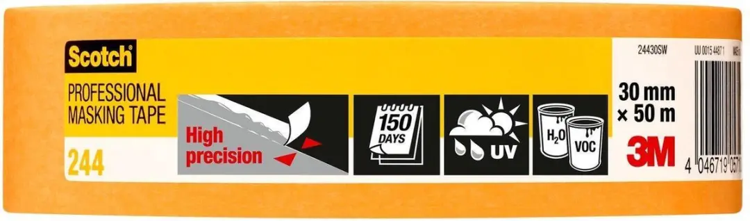 Scotch® Professionele maskeertape 244, 30 mm x 50 m, 1 rol