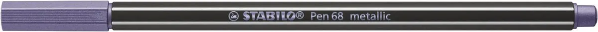 STABILO Pen 68 Metallic Viltstift - Licht Lila