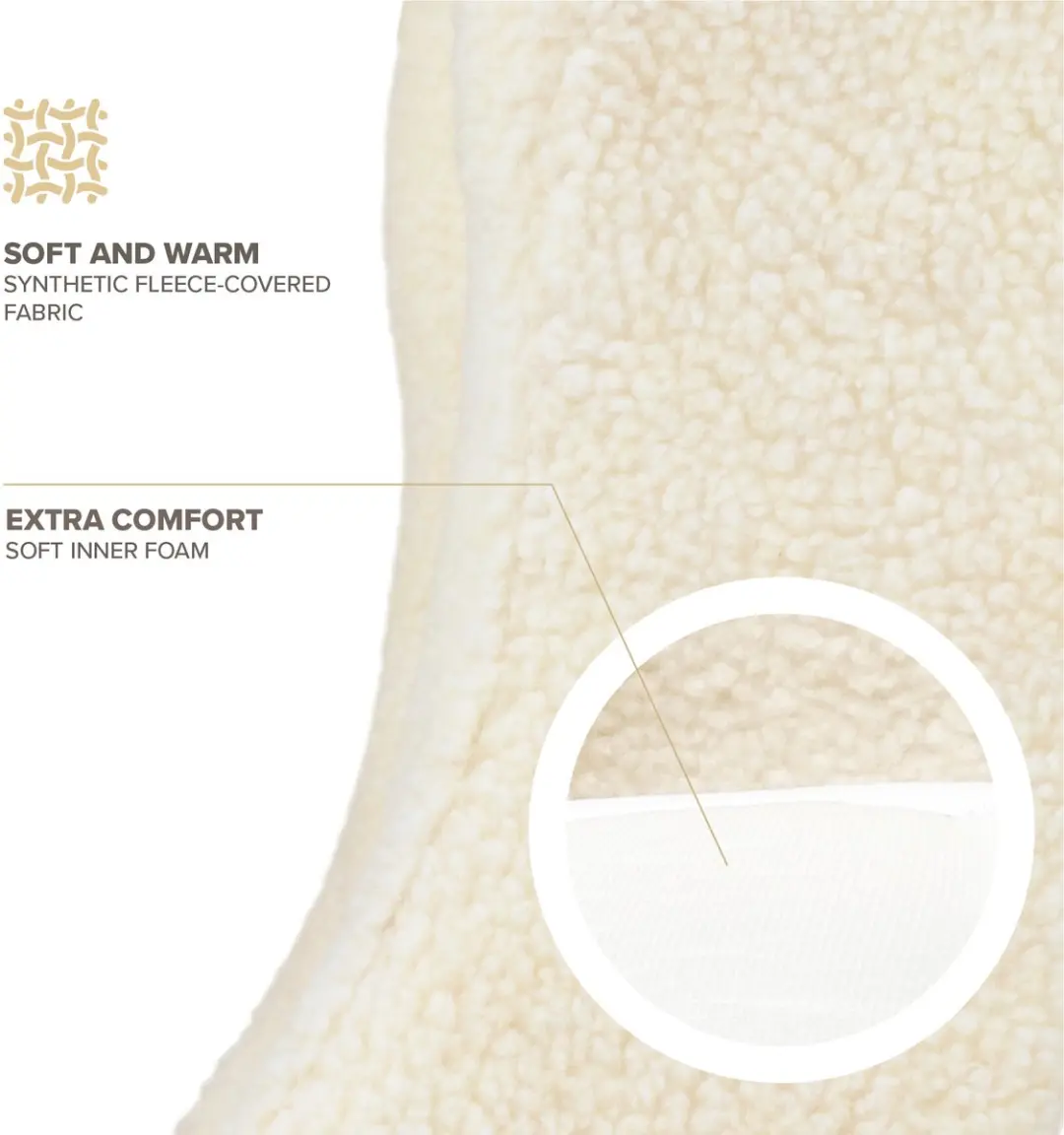 Polisport Mini Pelican Dreumesschaal Stoelverkleiner - Faux Schapenvacht - afbeelding 5 van 6