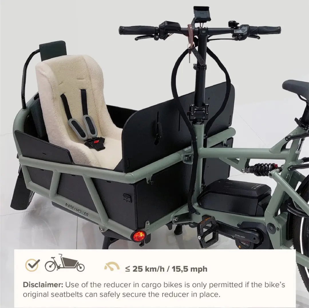 Polisport Mini Pelican Dreumesschaal Stoelverkleiner - Faux Schapenvacht - afbeelding 3 van 6