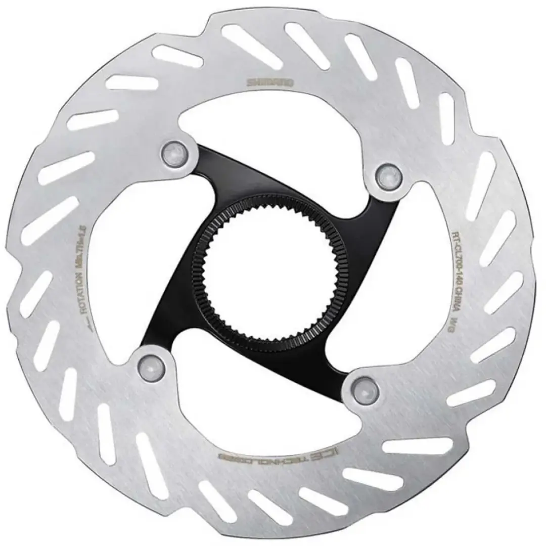 Shimano RT-CL700 Centerlock Remschijf 140mm - Zilver - afbeelding 2 van 2