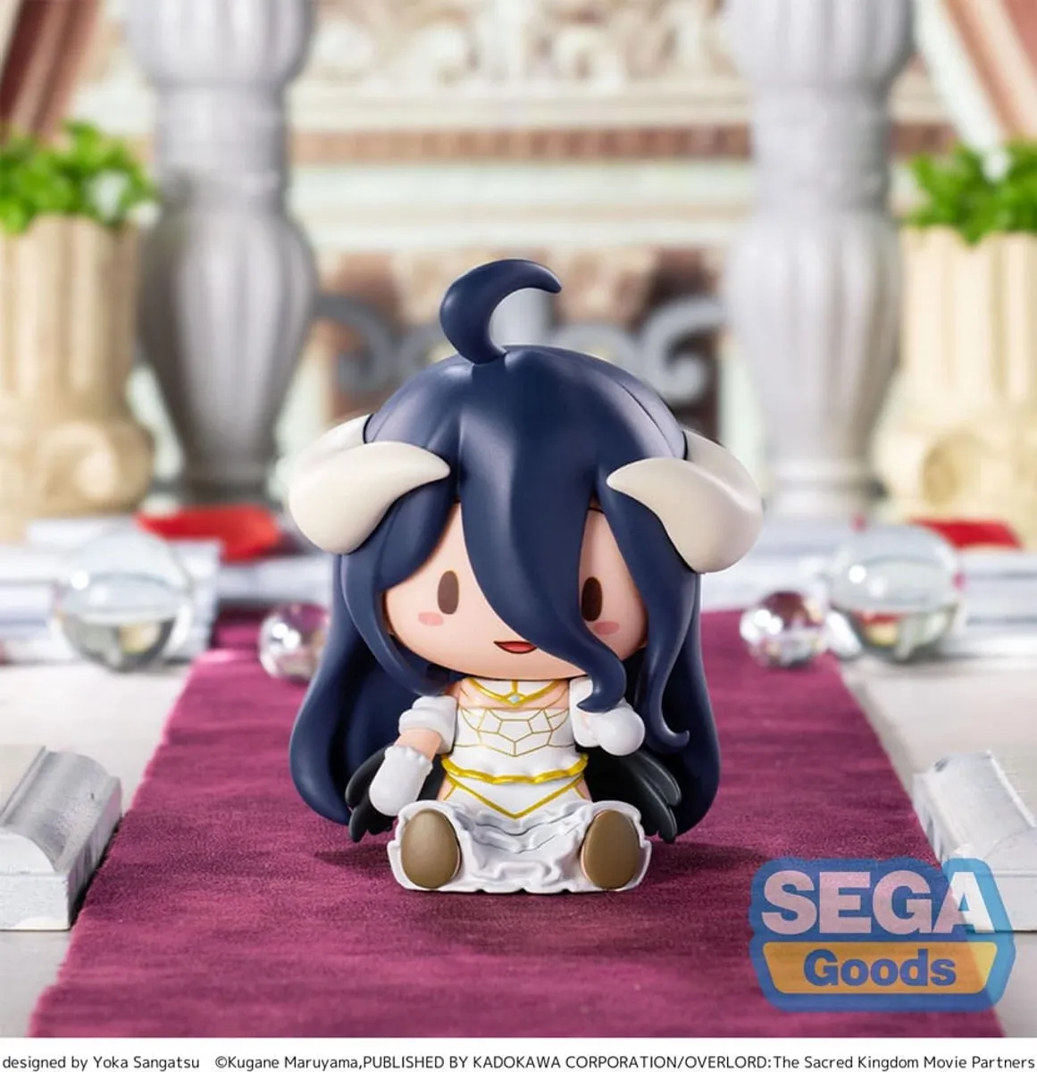 Sega Overlord Fuwa Petit Chibi Figure Albedo SEGA42411 - 10cm - Multi - afbeelding 6 van 6