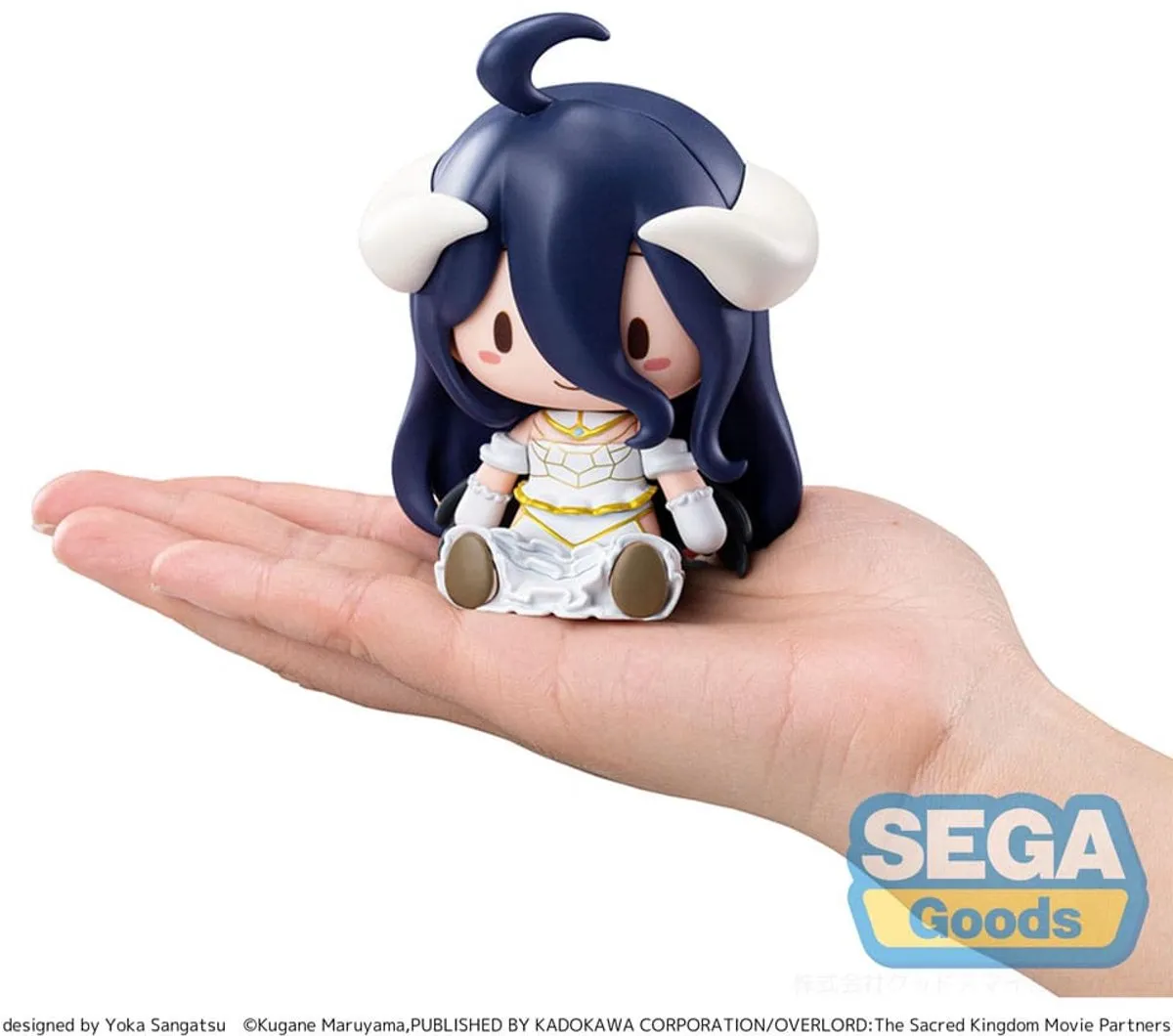 Sega Overlord Fuwa Petit Chibi Figure Albedo SEGA42411 - 10cm - Multi