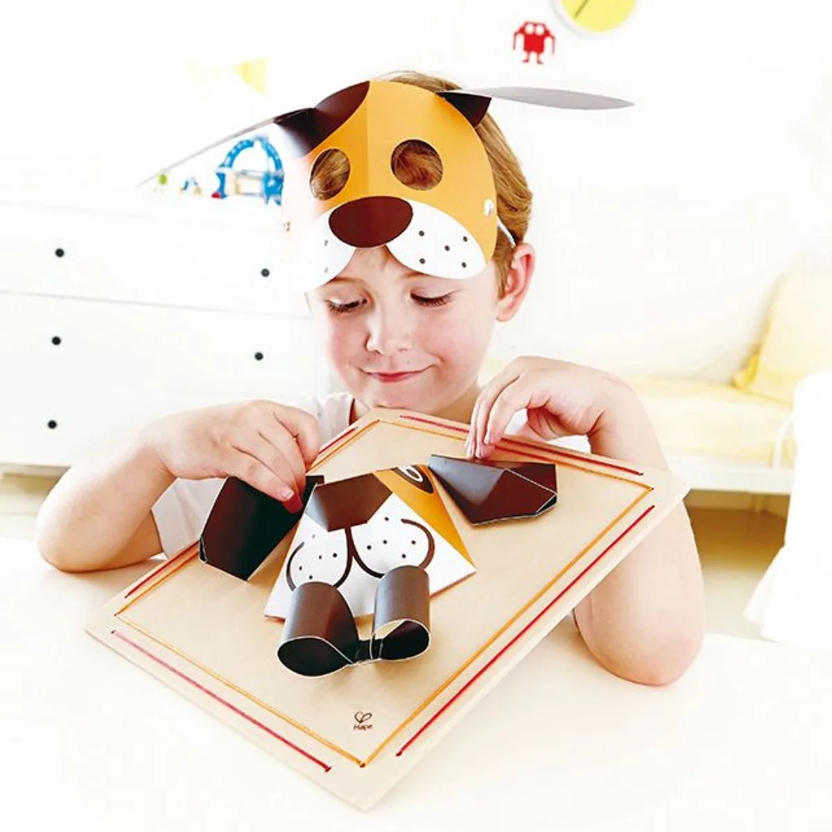 Hape Maskerset Puppy - Bruin