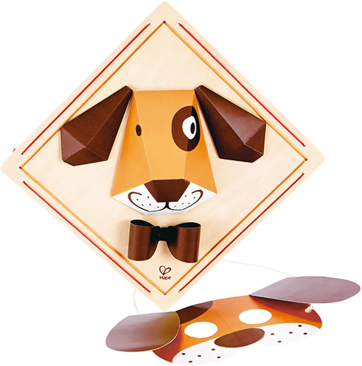 Hape Maskerset Puppy - Bruin