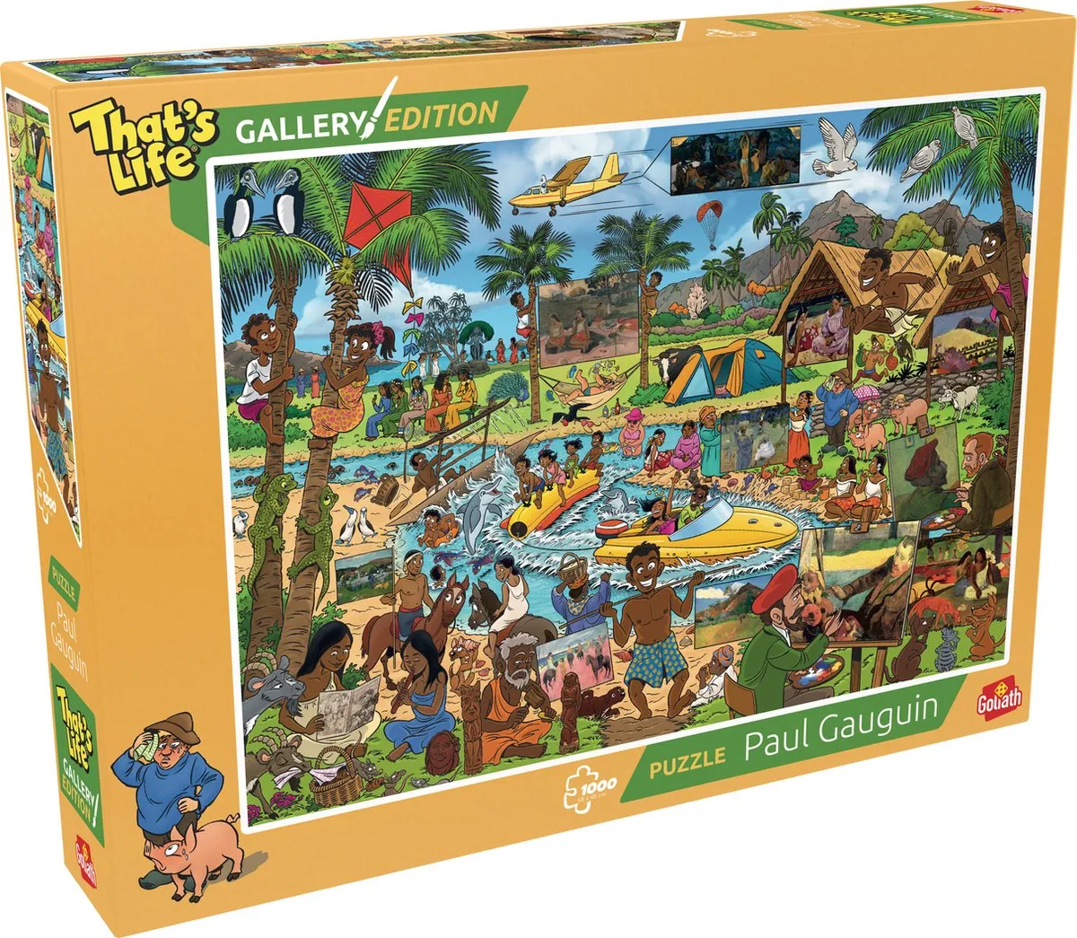 Goliath That's Life Paul Gauguin Legpuzzel 1000 Stuks - 68x48cm