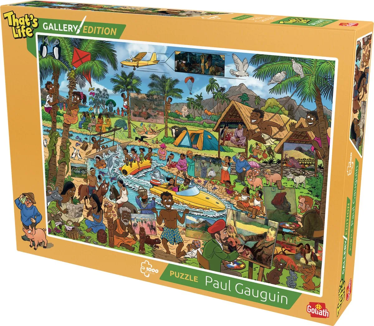Goliath That's Life Paul Gauguin Legpuzzel 1000 Stuks - 68x48cm