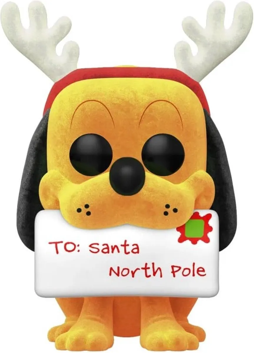 Funko Pop! Disney Holiday Pluto Flocked Exclusief - 66369