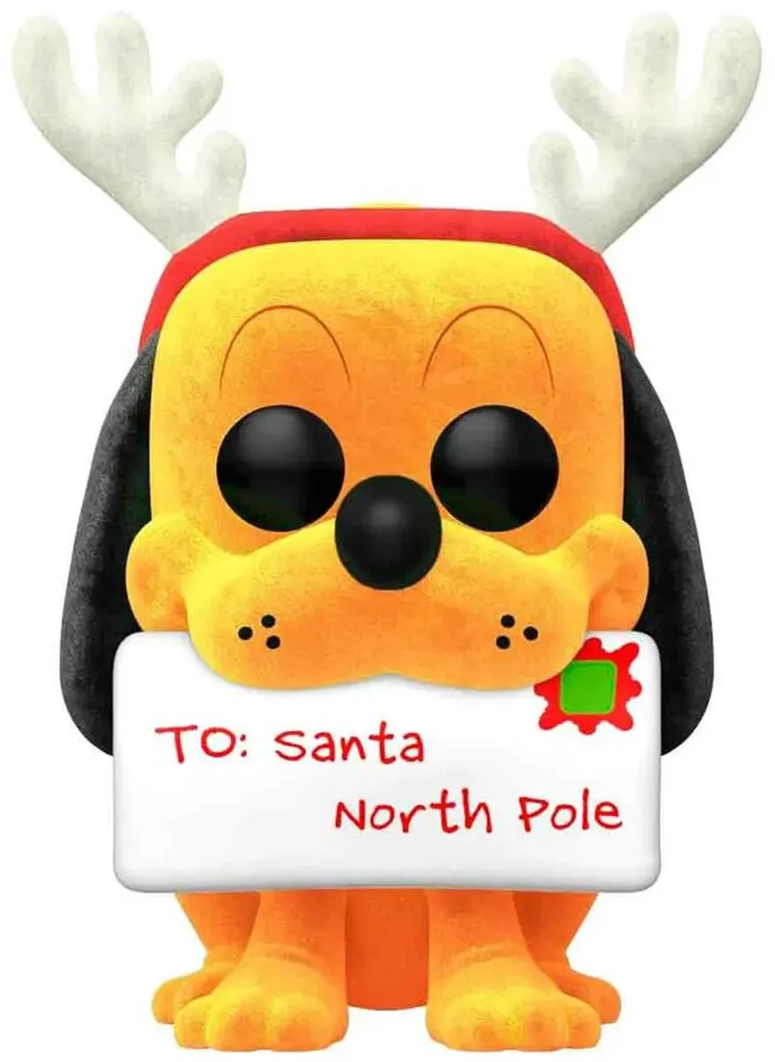 Funko Pop! Disney Holiday Pluto Flocked Exclusief - 66369