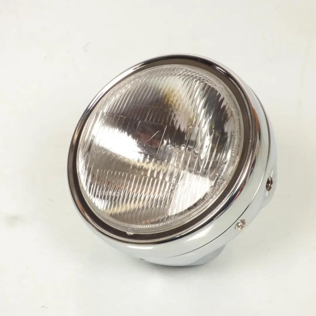Optique avant Emgo pour Auto 66-64312 / 12V 60/55W chrome Neuf