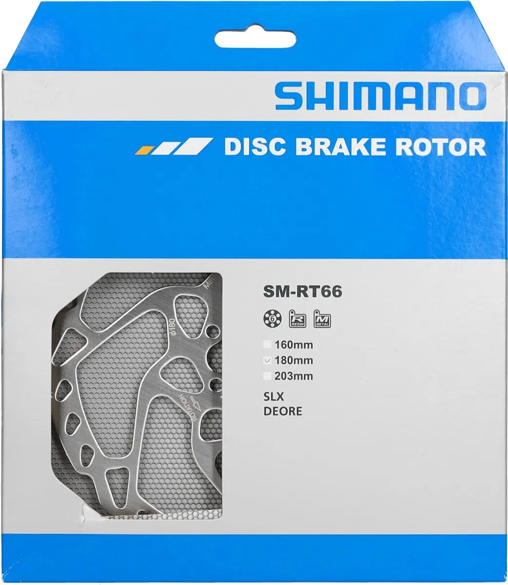 Shimano SLX/Deore SM-RT66 Remschijf 180mm - afbeelding 2 van 6