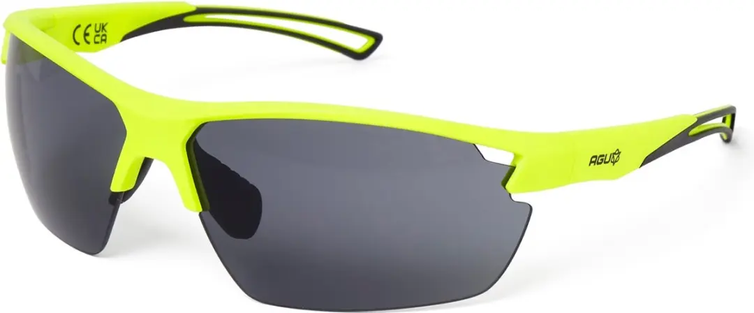 AGU Valiant Sportbril Geel - Grilamid TR90 - afbeelding 6 van 6