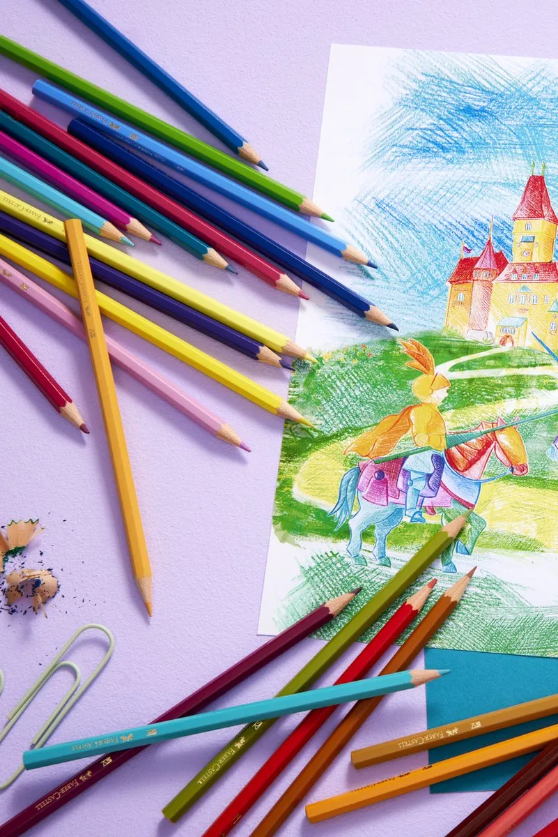Faber-Castell Castle FC-115888 Kleurpotloden - 48 Stuks - Multicolor