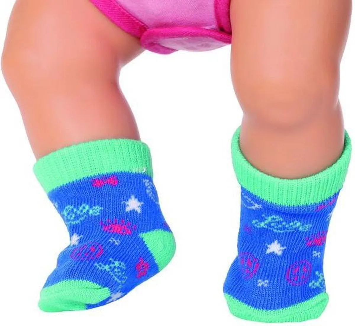 Baby Born Trendy Sokken 2 Paar - Meerkleurig