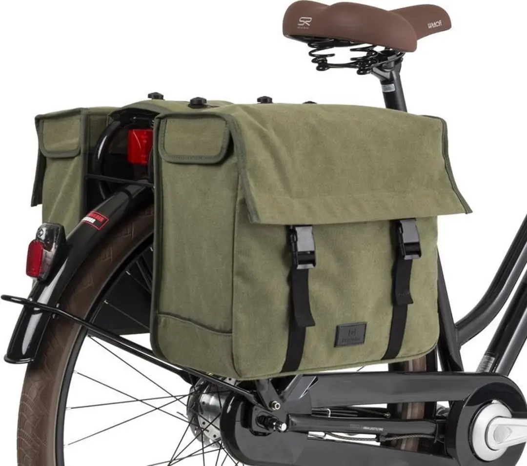 FastRider Celo Dubbele Fietstas 34L - Groen - afbeelding 6 van 6