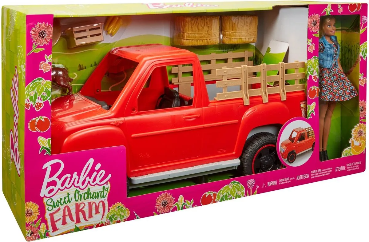 Barbie Sweet Orchard Farm Vehicle GFF52 - Rood
