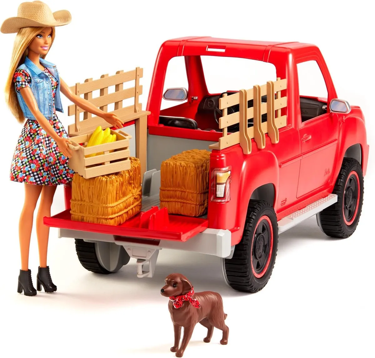 Barbie Sweet Orchard Farm Vehicle GFF52 - Rood